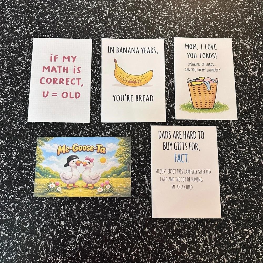 Handmade greeting cards